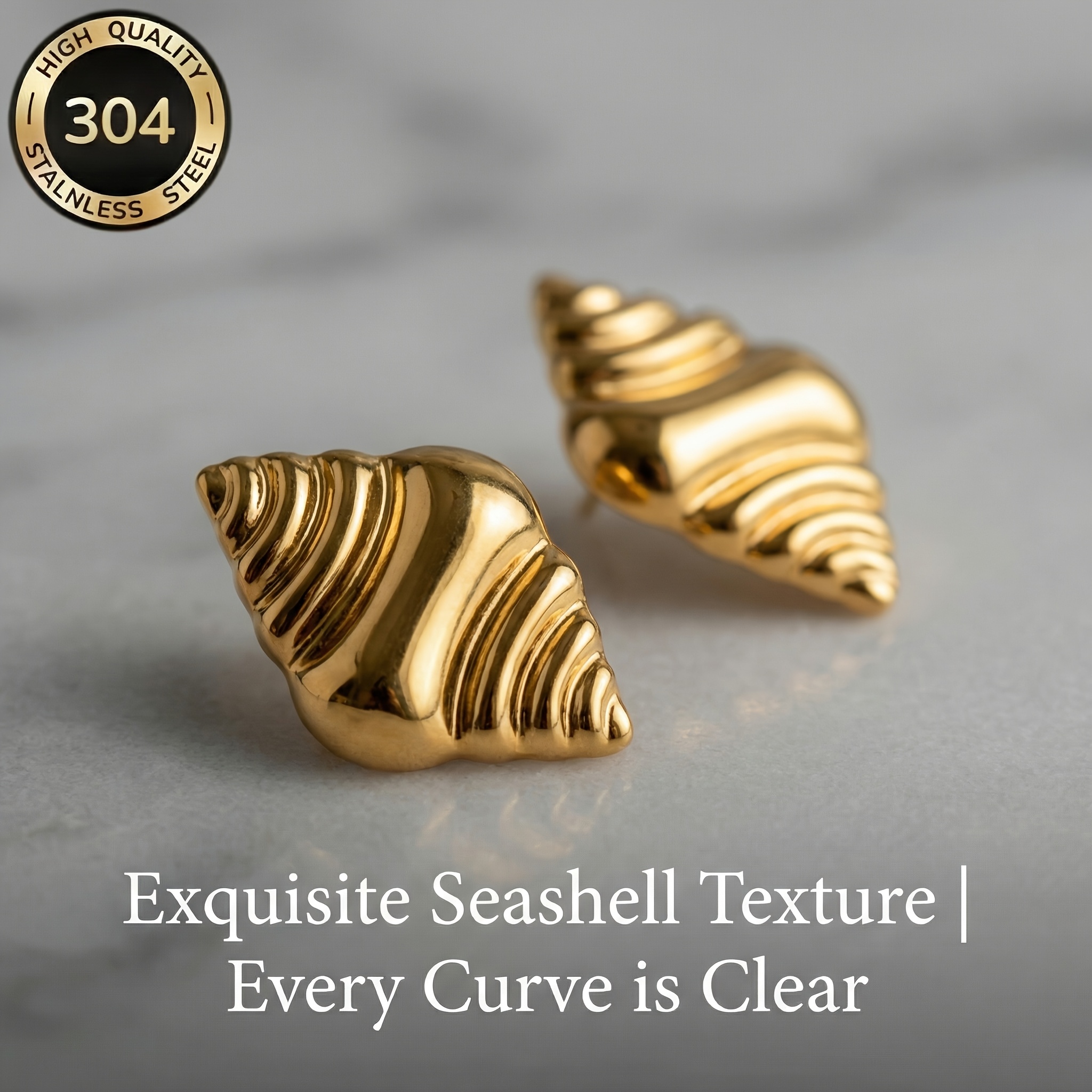 Women's Hypoallergenic Stainless Steel Earring, Perfect Gift