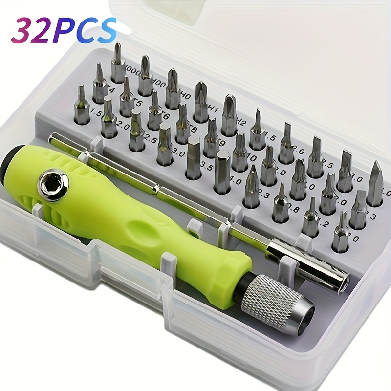 32in 1 precision screwdriver set mini magnetic cross   screwdriver used for repairing tools such as cars furniture smartphones laptops cameras etc essential for industrial home furnishings