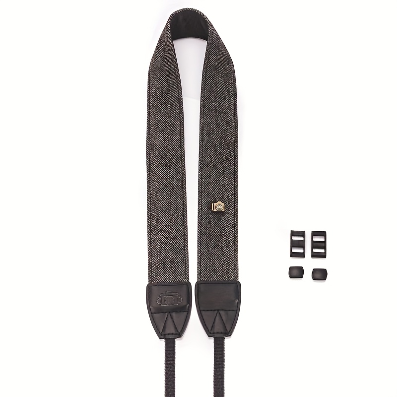 Temu Tracolla Per Fotocamera, Tracolla Per Dslr, Tracolla Vintage Decompressione Per Fotocamere Mirrorless, Tracolla Da Per Fotocamera