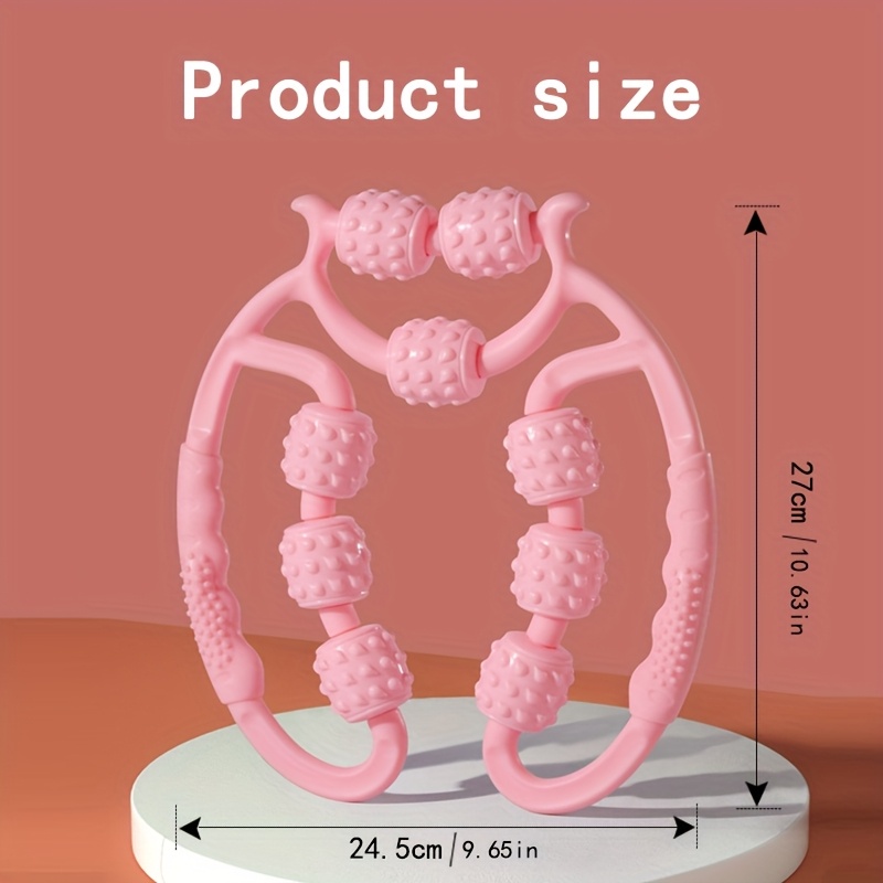 nine roller circular leg clamp roller leg massager muscle relaxer leg clamp home use leg small equipment Product details 5