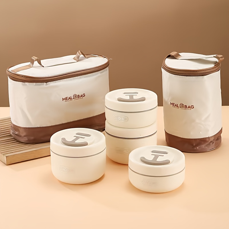Trekkoord Canvas Geïsoleerde Lunchtas Dikker Aluminiumfolie