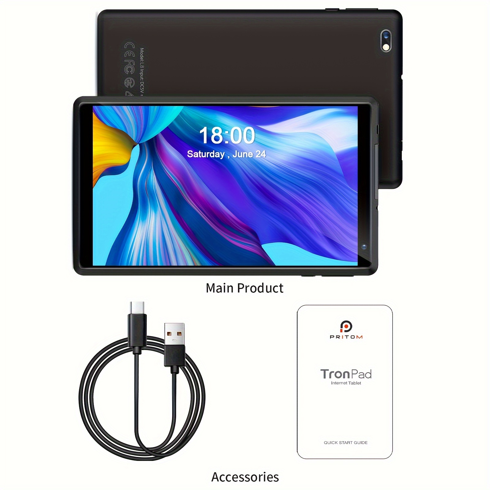 新品未開封　Android 13 タブレット 2GB RAM 64GB ROM Amazon.co.jp: 【新型13 インチ Android タブレット】Veidoo 13