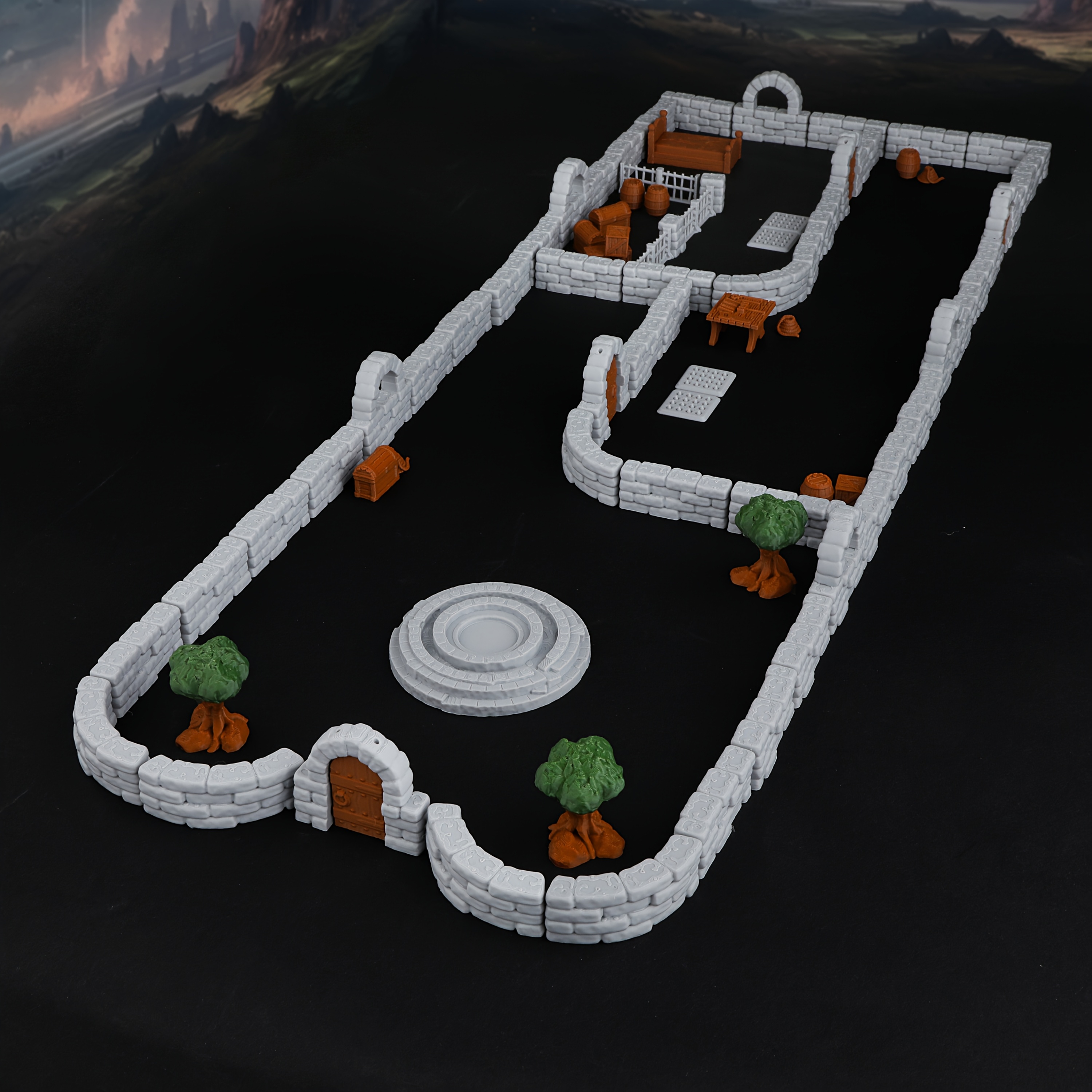 Expandable Modular Terrain Set for RPGs