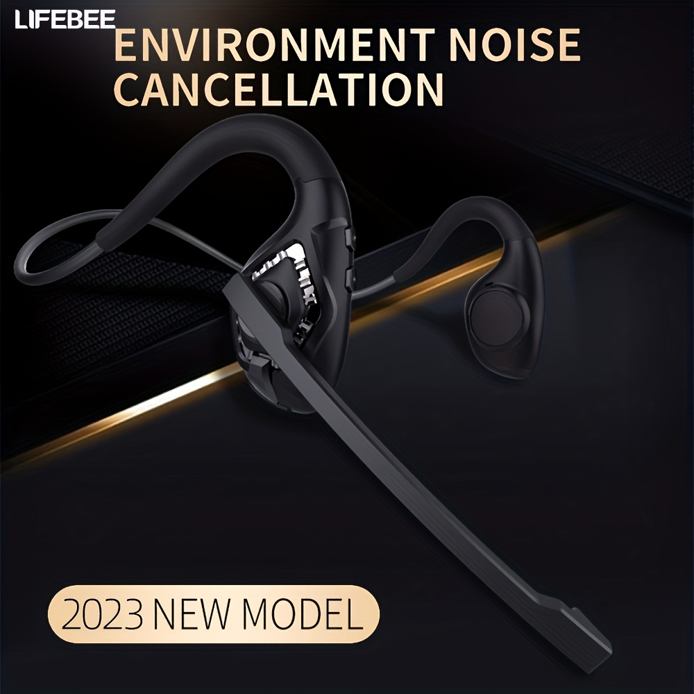 Image of Lifebee Open Ear Headset, Wireless Headphones, Answer Phone Call Music Wireless Earphones For Running Driving Hiking Working