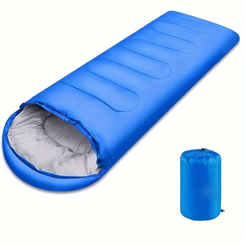 

1pc Portable Warm Sleeping Bag, Zipper Design, Easy To Carry, For Outdoor Camping Hiking