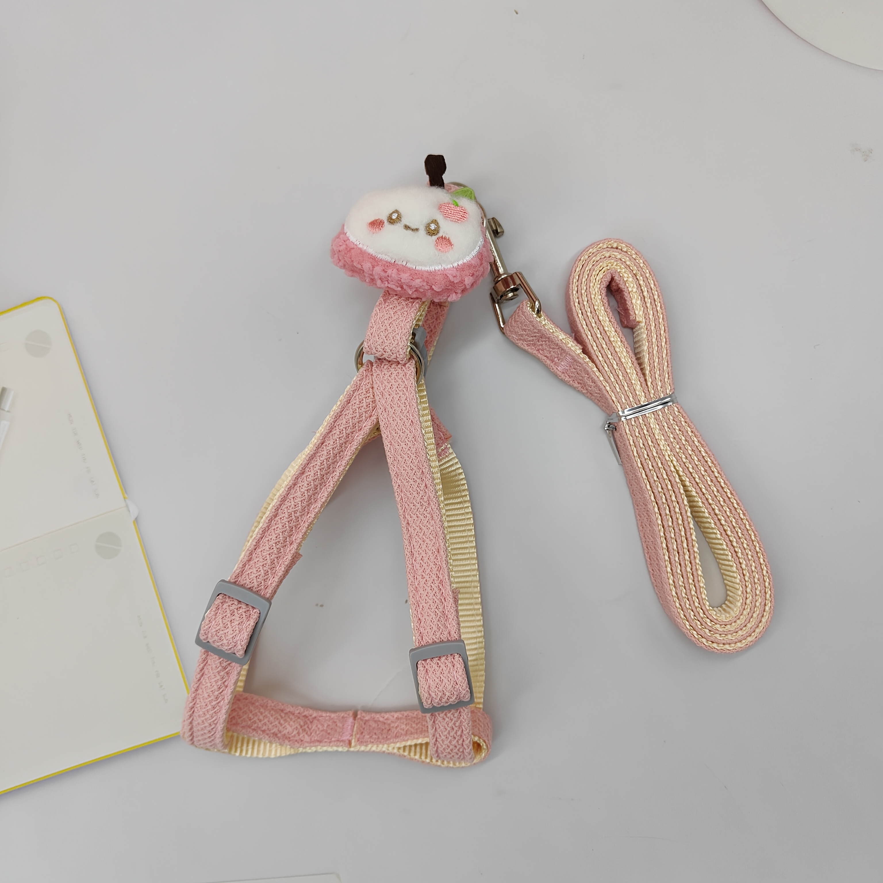 Adjustable Dog Harness with Leash for Small to Medium Dogs