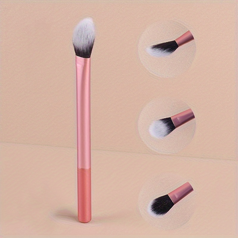 Image of 1pc Minimalist Contour Brush, Makeup Brush Cosmetic Tool