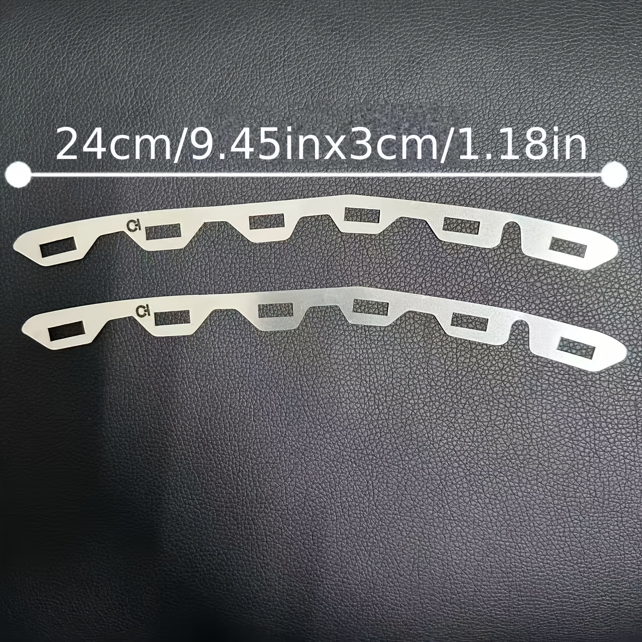 TEMU 2pcs Set Of Damaged Opening Damaged Repair Metal Bracket, Suitable For 2013-2020 For Front Bumper Surround