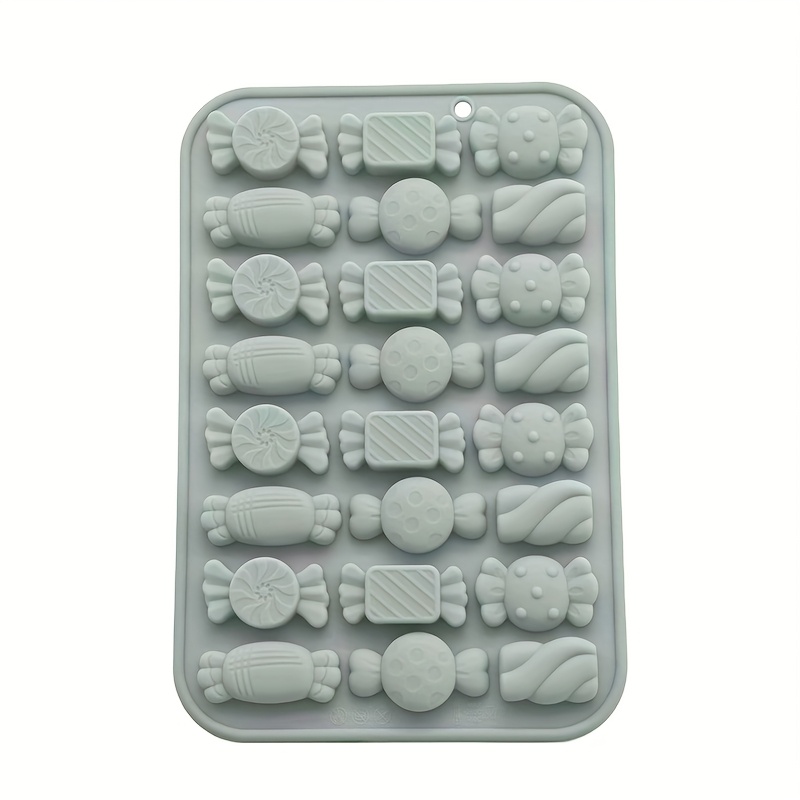 E-shop Kreative Silikonform - 24 Stück in 6 verschiedenen Formen, wiederverwendbare, weiche leicht zu entformende Formwerkzeuge, für Handwerker