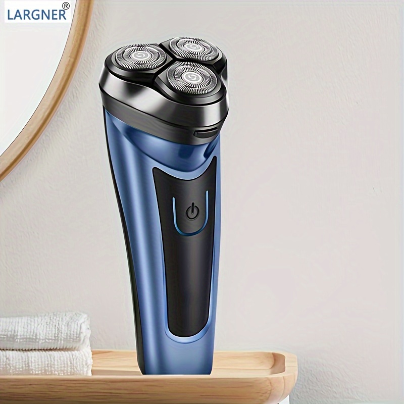 

Upgrade Your Shaving Experience With 's Rechargeable Three-head Floating Shaver!