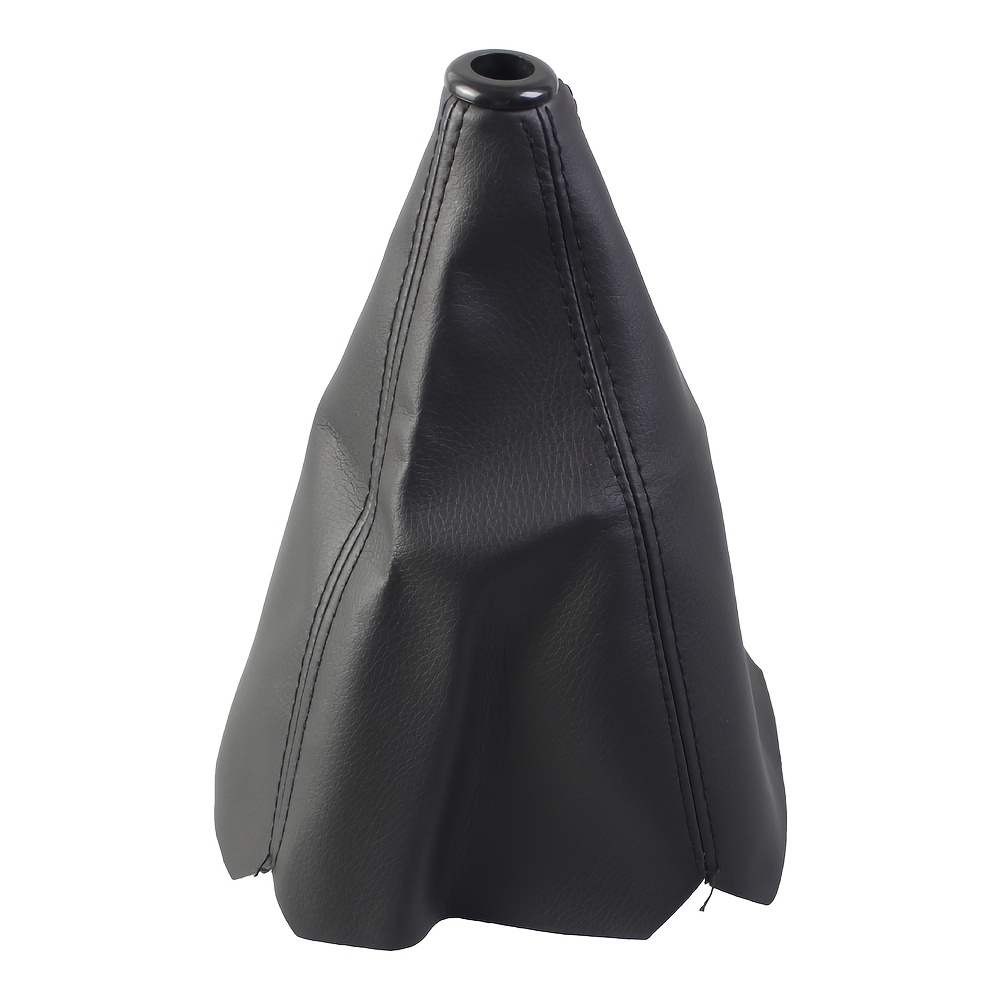 TEMU Housse de de vitesse universelle pour voiture, plusieurs couleurs de coutures disponibles. Protège-poussière en cuir PU pour de vitesse de