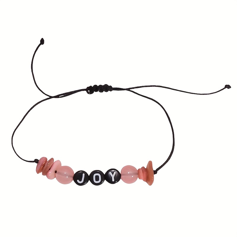 Customizable Irregular Stone Design Bracelets, Personalised Gift