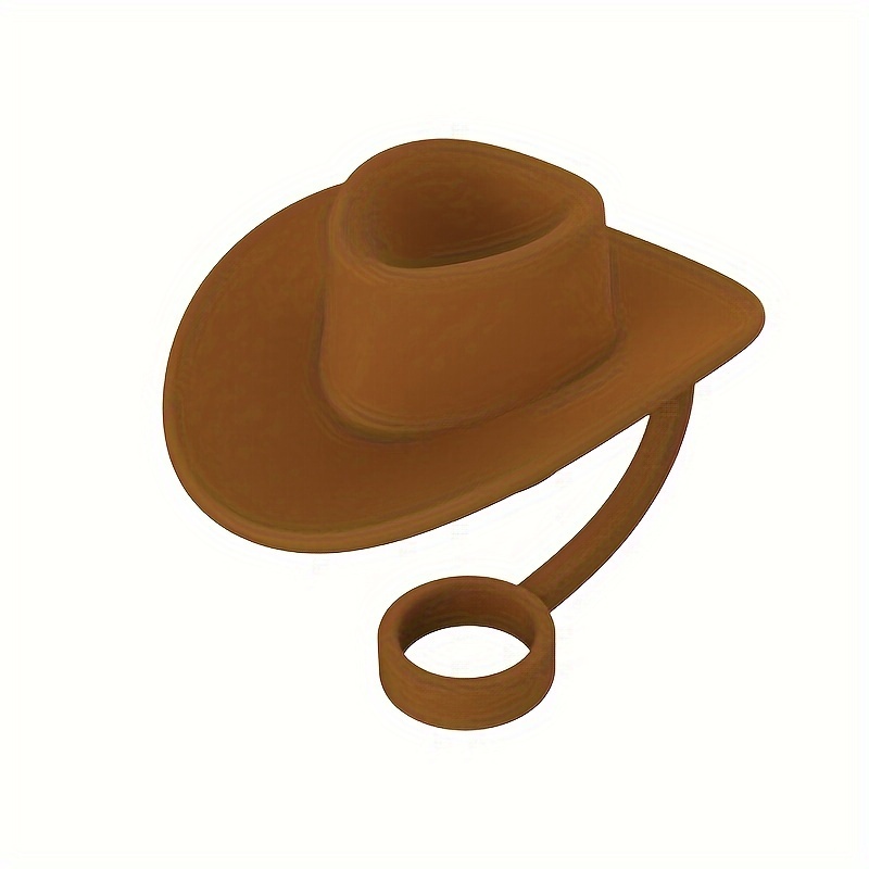 Silicone Cowboy Hat Straw Covers for Stanley Cup, 6-10mm Silicone