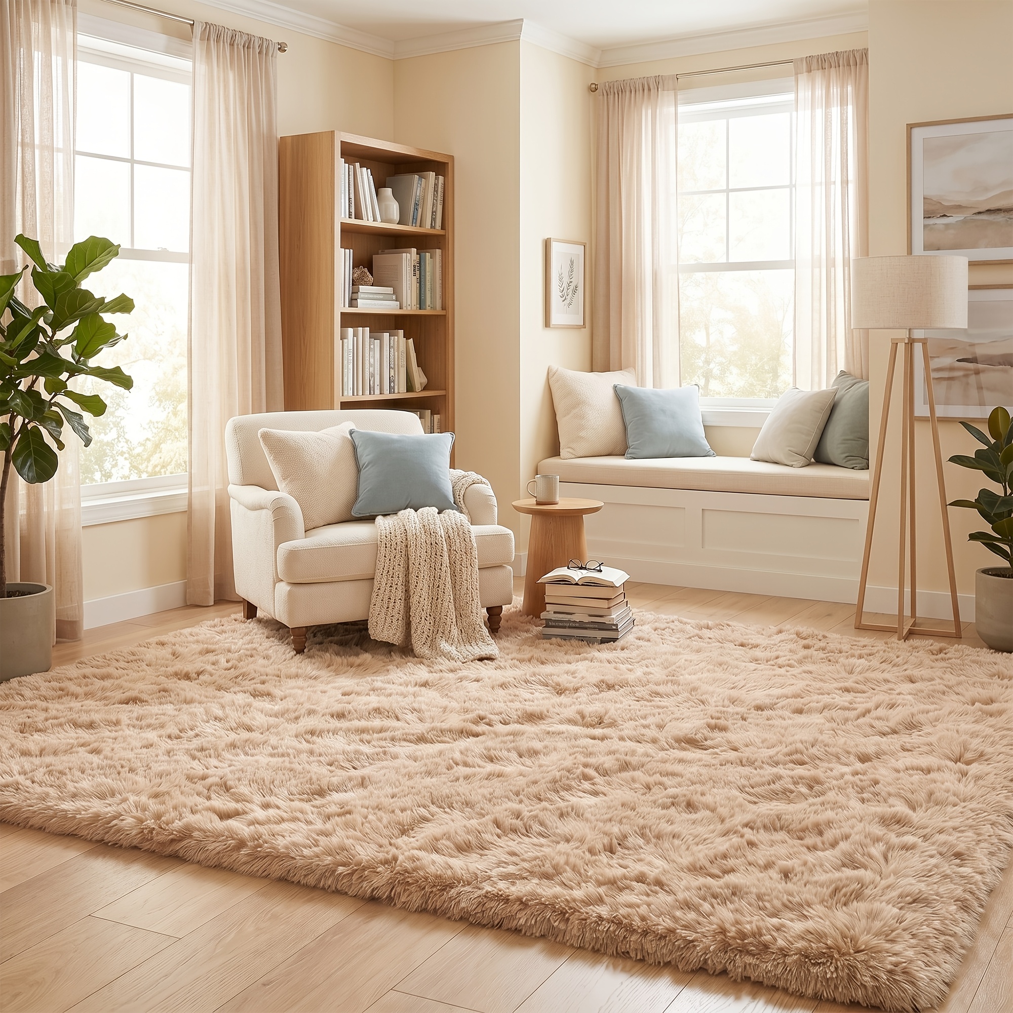 shag rug sold on Temu United States