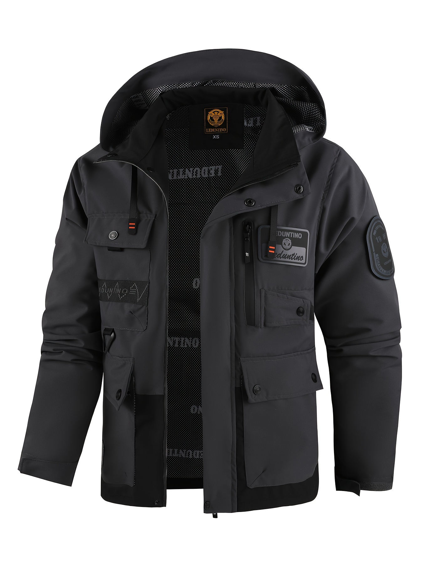 men's spring autumn hooded jacket windproof warm outdoor - Temu men's spring autumn hooded jacket windproof warm outdoor - Temu