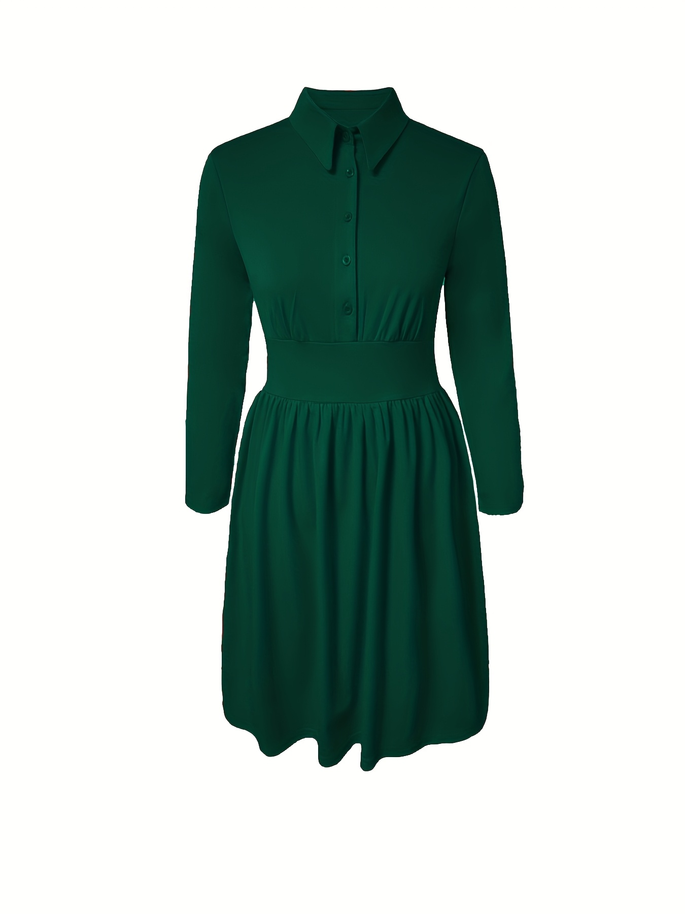 strapless open back dress Surplice Long Sleeve Satin Pleated Midi Dress