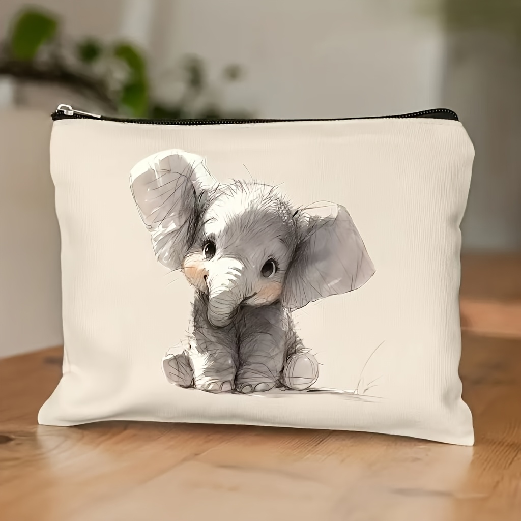 womens hair accessory storage bag placement print cute - Temu Kuwait
