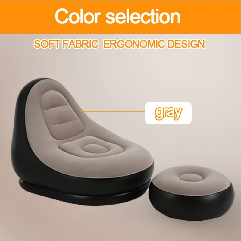 Portable Automatic Inflatable Sofa Camping Air Mattress Foldable Outdoor Bed For Hiking Travel