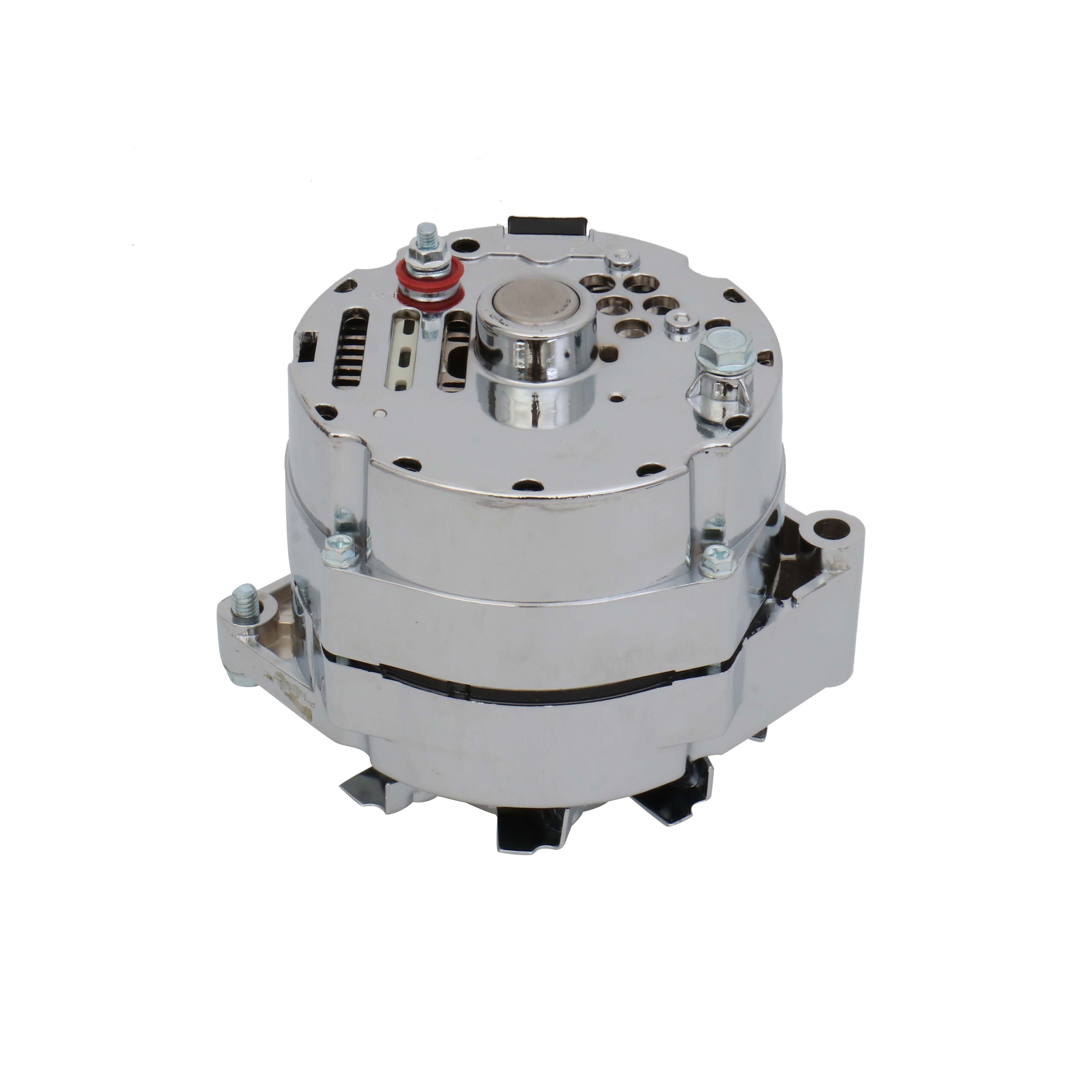Alternator For 110Amp Chrome 1 Wire Self Exciting Street Rod | 1968 To 1982 GM Vehicles - Image 8