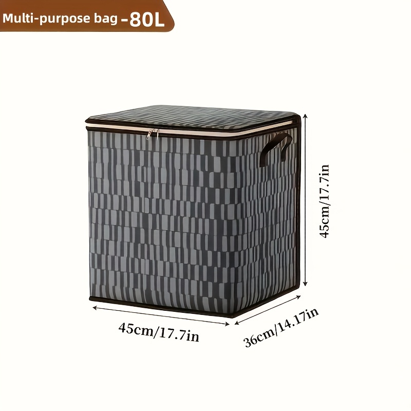 Image of 1pc Foldable For And Transportation, Large Capacity And Spacious, Portable And Lightweight, Very Suitable For Packaging And Moving Quilts, Durable Luggage Bag Design