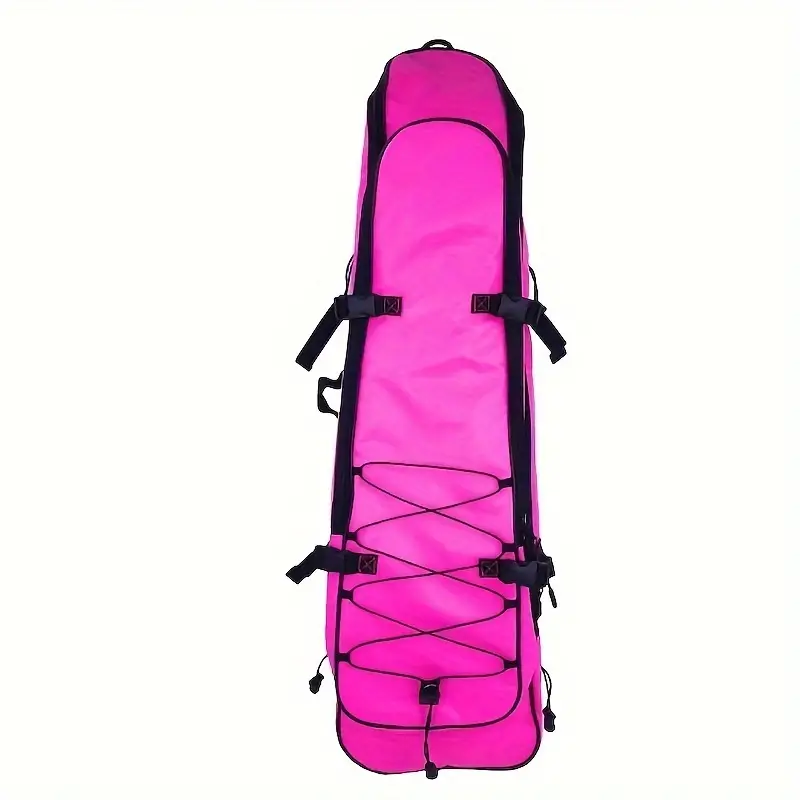 1pc Free Diving Long-legged Perch Bag, Fishing Rod Storage Backpack,  39.37inch Long Frog Shoes Equipment, Large-capacity Dry And Wet Separation  Bag
