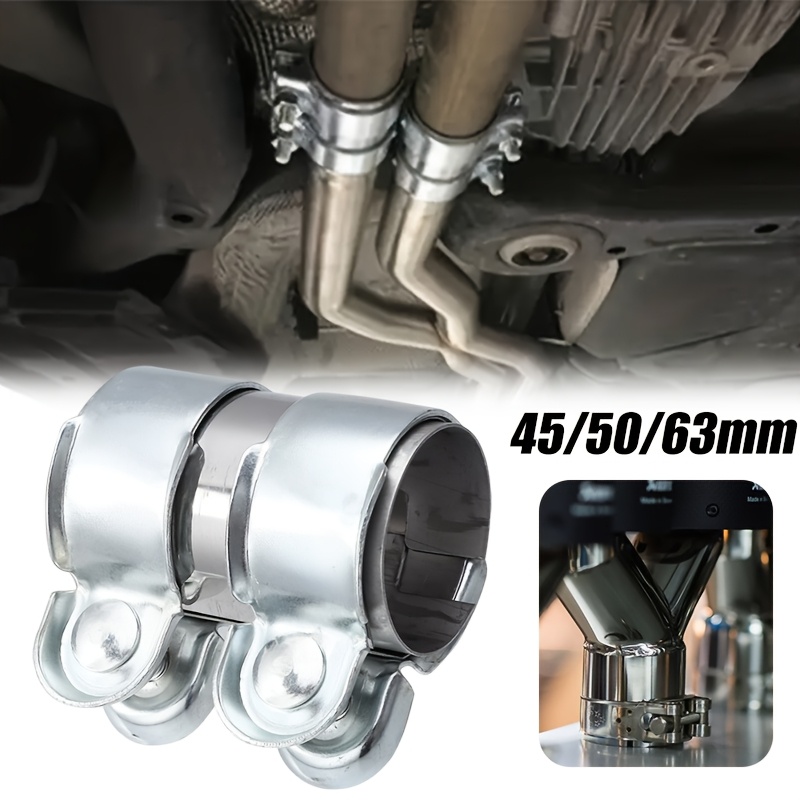 2.5 " 63mm Edelstahl Auspuff Adapter Arm Steck Produktbild-Vorschau 3