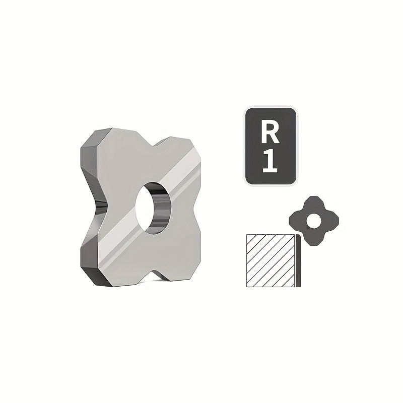 TEMU Chamfer Blade R1r1.5r2r2.5 Manual Arc Edge Trimmer Chamfer Tool (built-in R1 Chamfer Blade) - Heavy-duty Guide Tool, No Electricity Required For