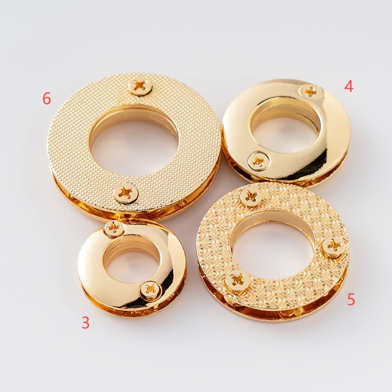 Alloy Chicken Eye Chain Perforated Canopy Buckle Screw