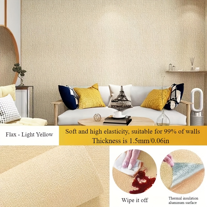 Indoor Thermal And Cold-proof Wallpaper Self-adhesive Wallpaper Waterproof And Thickened Interior Wall Wall Sticker
