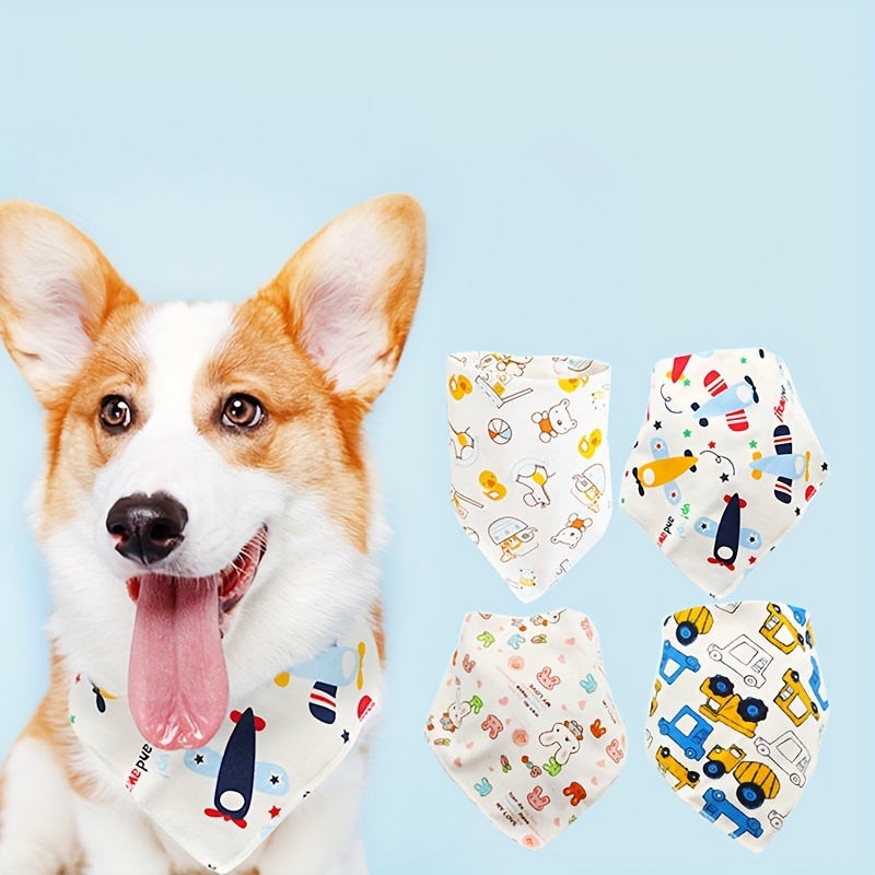 Stylish Comfy Dog Bandanas Reversible Adjustable For The Perfect