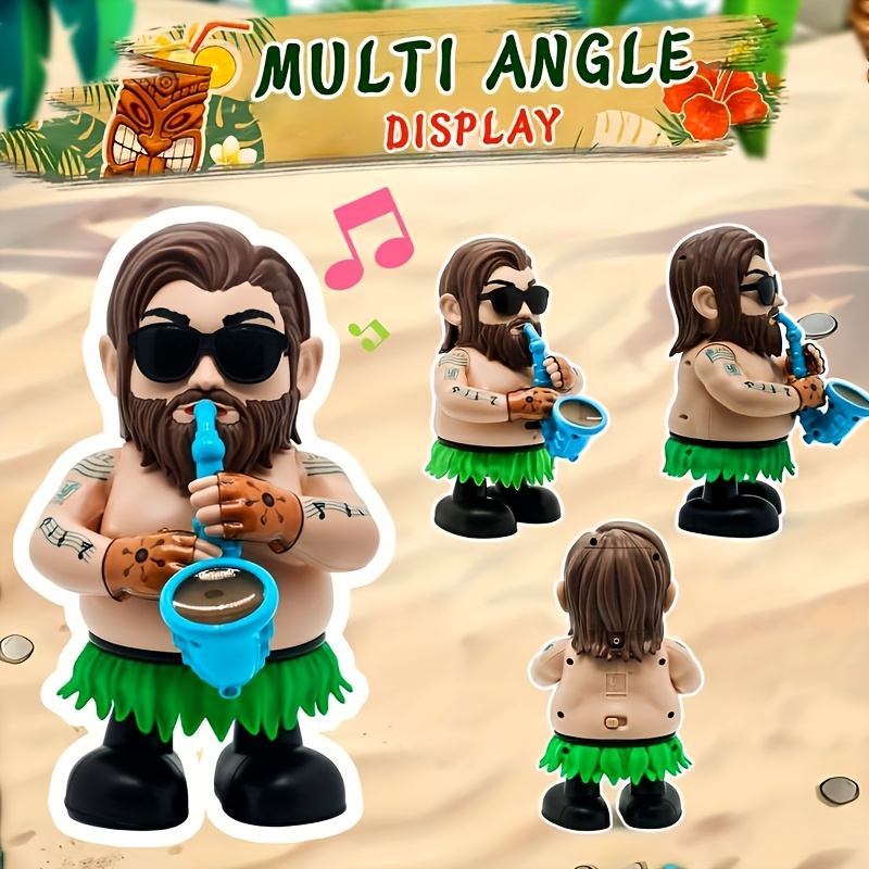 original savage stunt electric toy with moving saxophone like accessory doll for auto obstacle avoidance music lights low not included birthday christmas halloween Product details 7