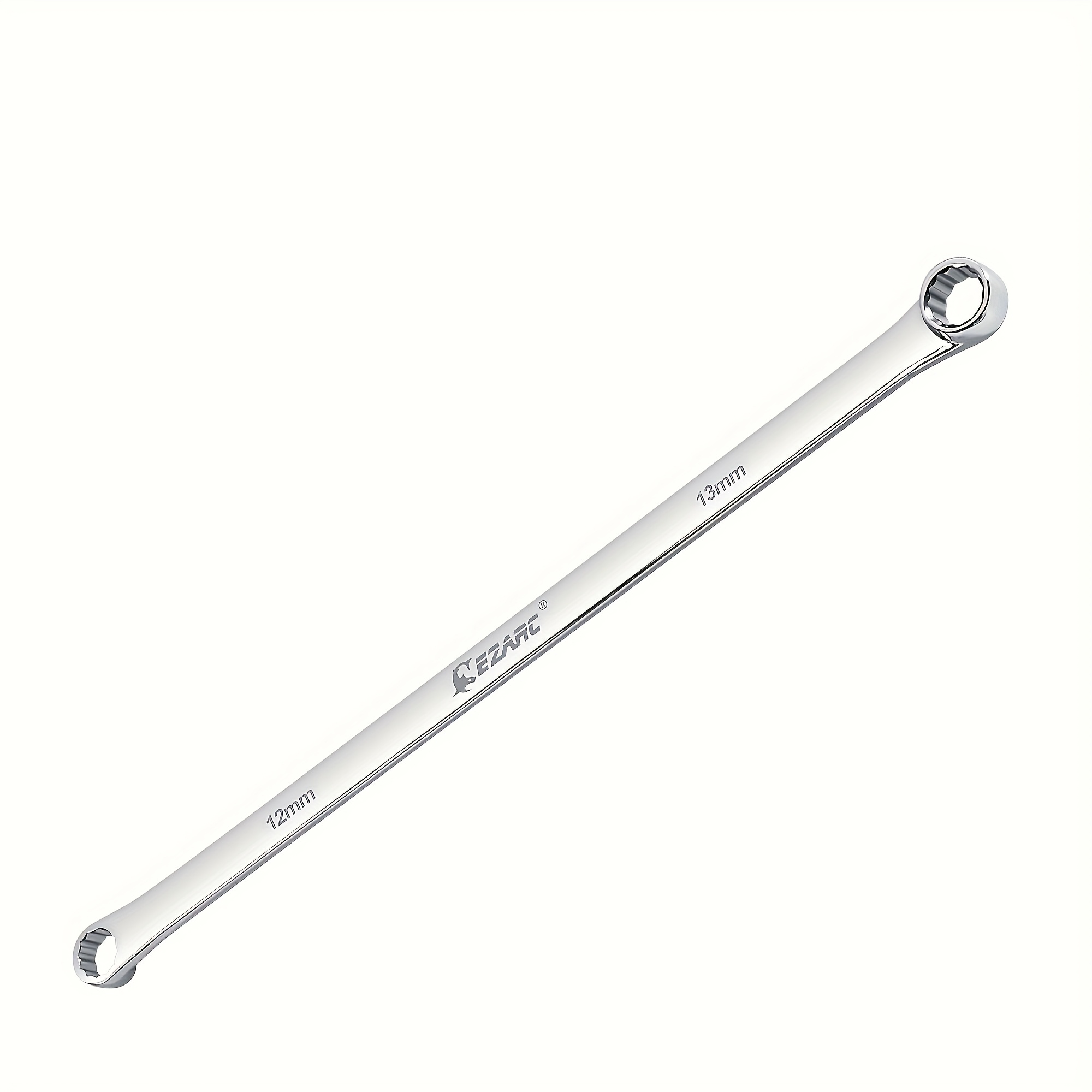 TEMU 1pc Ezarc Ultra-long Double Ring Head Wrench | Metric Sizes (8, 9-11, 12-13, 14-15, 18-19mm) For Industrial Machinery, Bicycle & Automotive