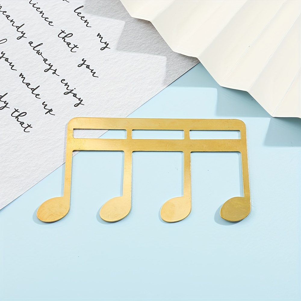 TEMU Versatile Metal Music Book Clip & Page Holder - Ideal For Piano, Keyboard Stands & Books, Mixed