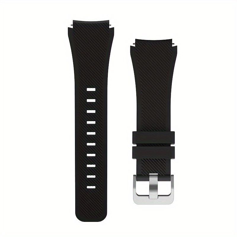 

Silicone Sports Watch Band Strap 20mm 22mm, Compatible With /5/pro/4/classic, Active 2, Gear S3, Hw Gt 2/2e - Water-resistant Exercise & Fitness Watchband With Secure Buckle Closure