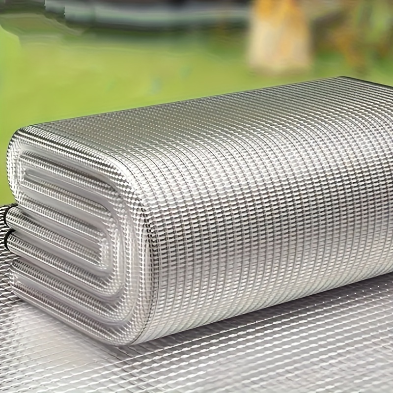 

Thickened Aluminum Foil Moisture-proof Mat, For Outdoor Picnic Mat, Portable Camping Mat, Suitable Sleeping Mat