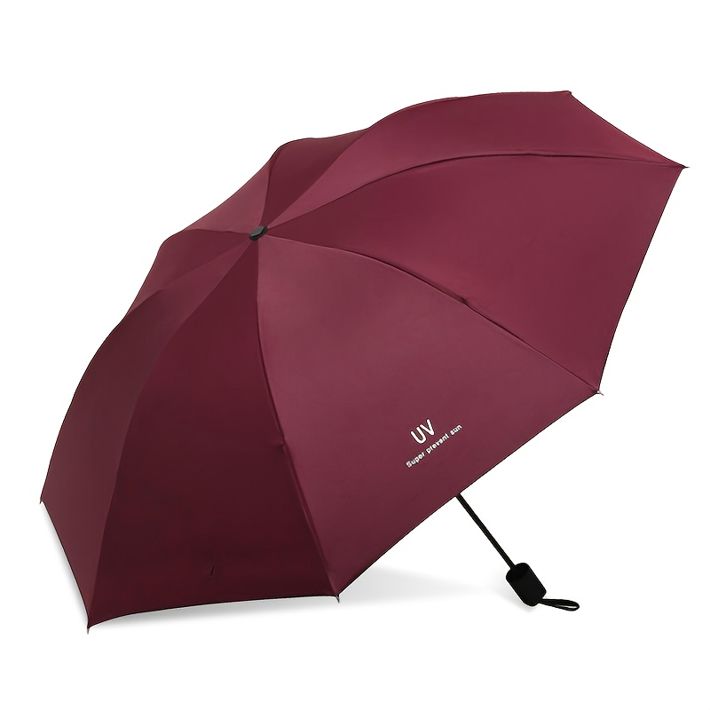 Egular Folding Sun Umbrella, Thickened Windproof Large Uv Protection