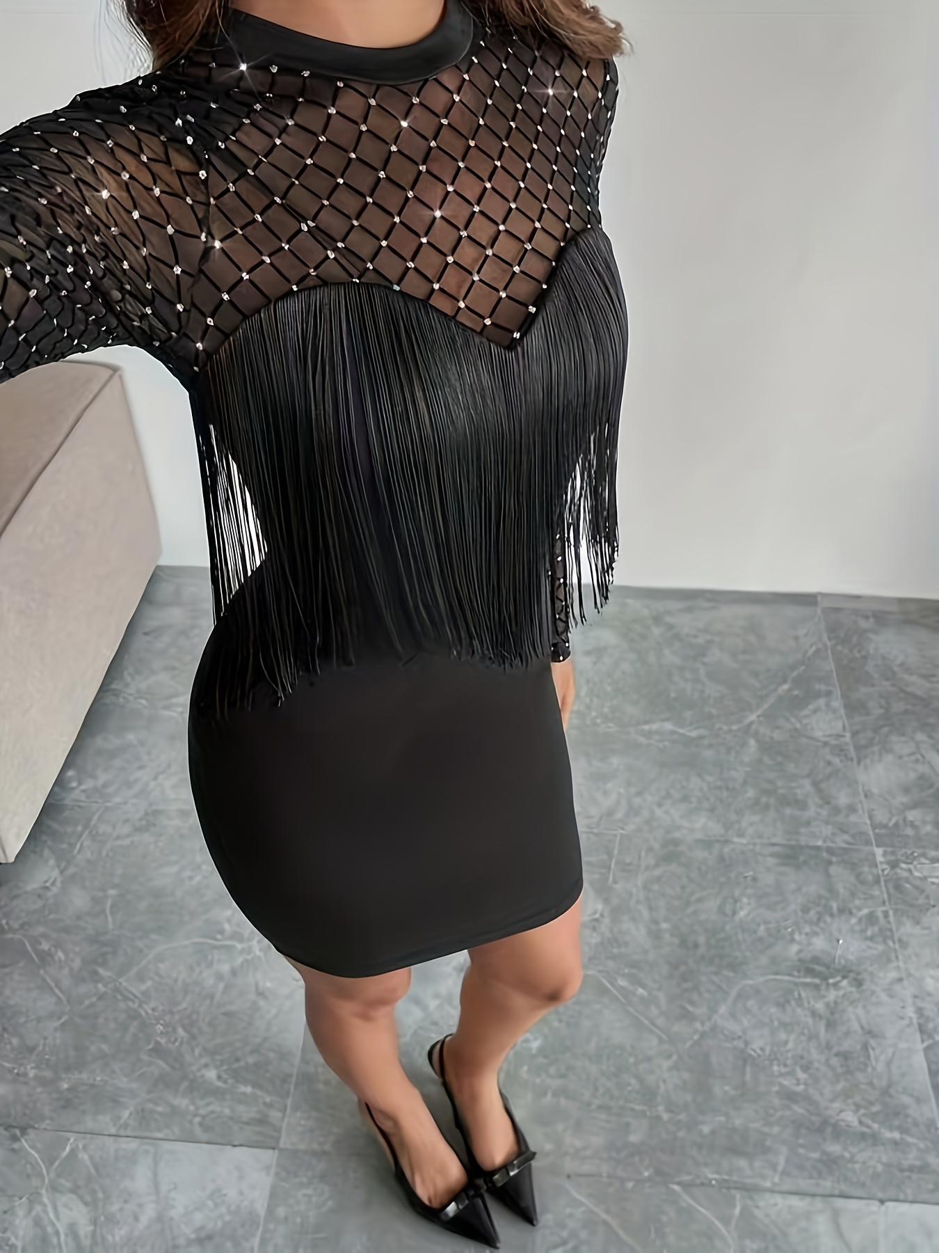 modest dresses long Andrea & Leo A1024 Long Sleeve Formal Modest Long Dress main image 1