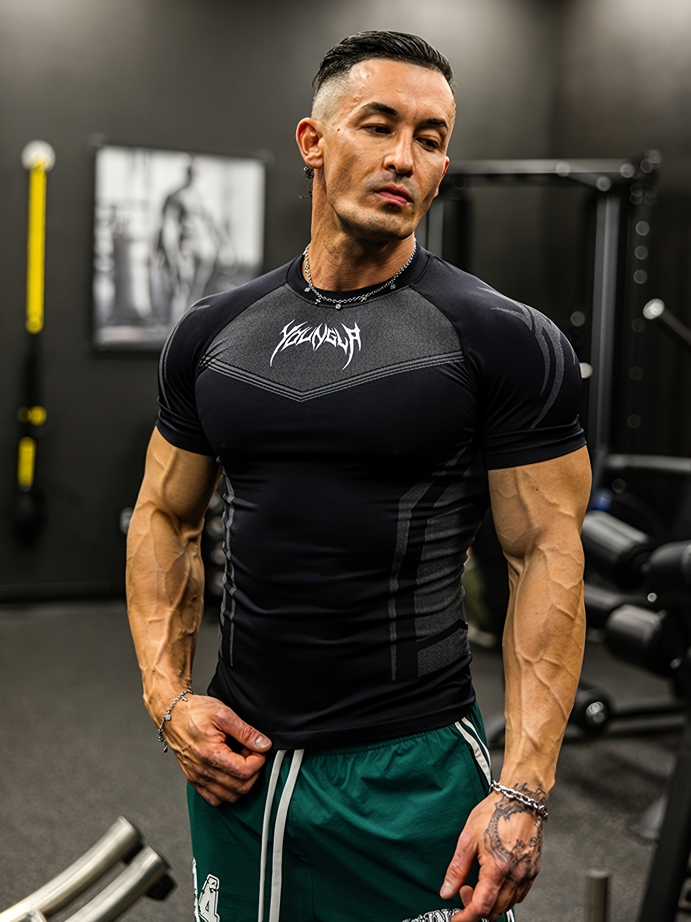 Camiseta Top Deportivo Para Hombre Camiseta Atlética Rápido Hombre