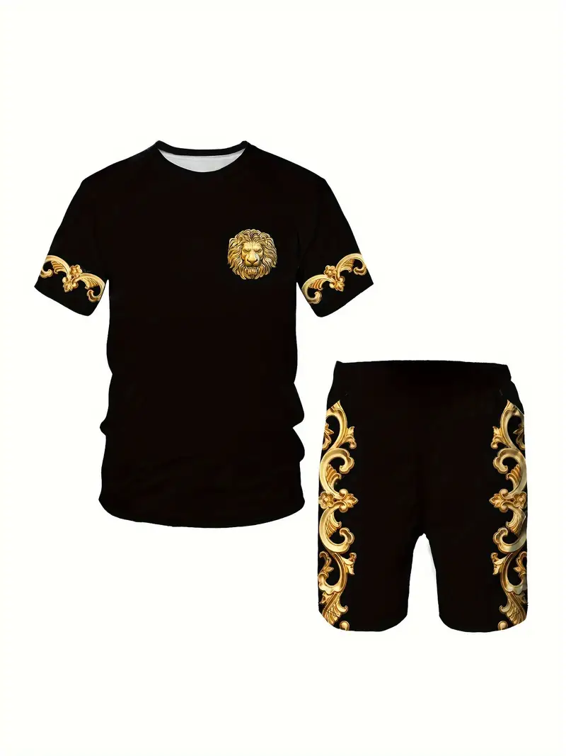 2 mens summer outfit set mens t s set details 2