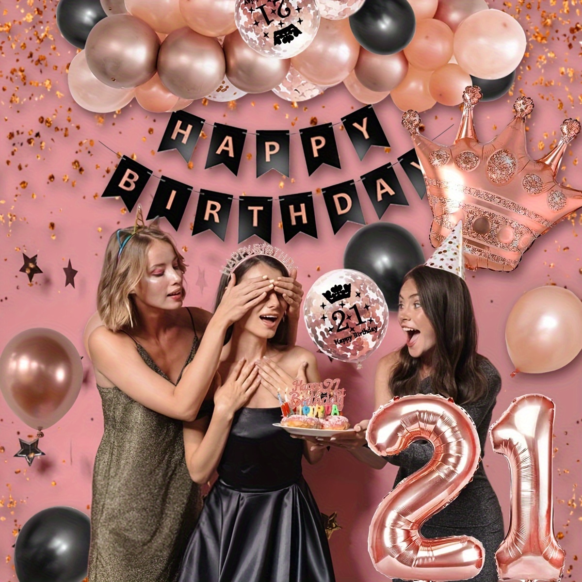 open lace back dress Amazon.com: Black and Silver 21st Birthday Decorations for Him Her, 21 Birthday  Party Decorations for Men Boys, Black Silver Happy 21st Banner Balloons  Fringe Curtains Table Cloths Women : Home & Kitchen main image 0