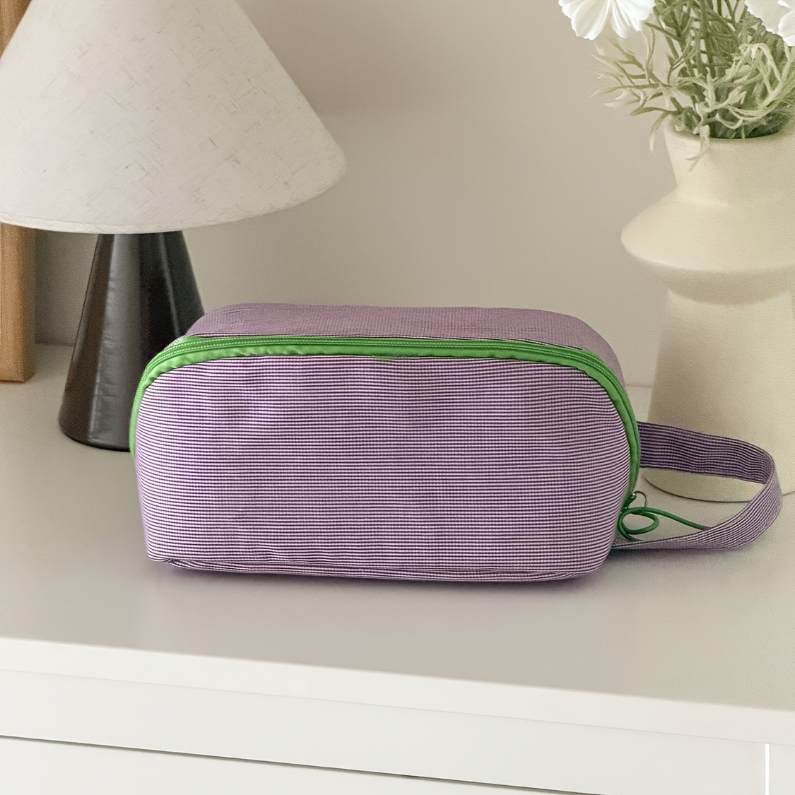 TEMU Women's Clutch Bag, Classic Large Handbag, Stylish And High-value Contrast Color , Portable For , Large Capacity With Multiple Compartments,