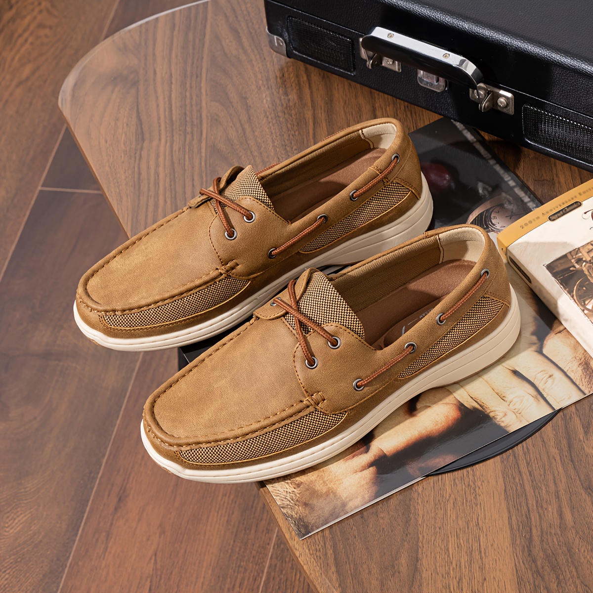 boat shoe sold on Temu United States