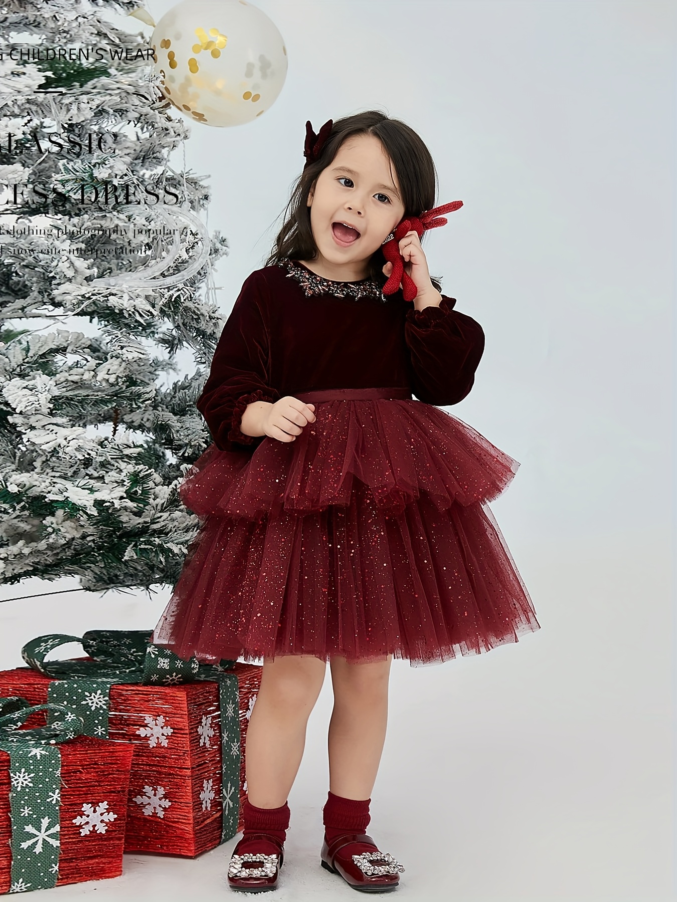 white christmas dresses Christmas Pajamas Nutcracker Gown 12 / Gown