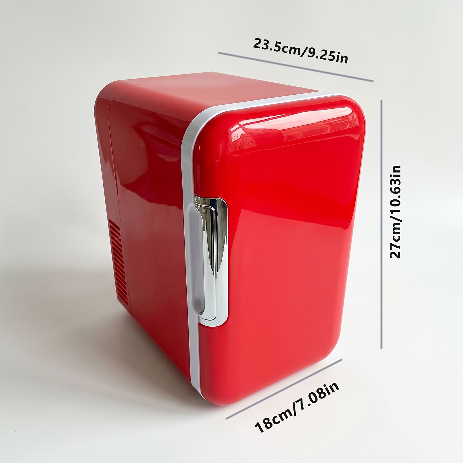 6l mini fridge small refrigerator dual use hot and cold insulated cabinet double layer insulation long lasting thermal   suitable for use in vehicles   rapid cooling compact and portable ideal for    