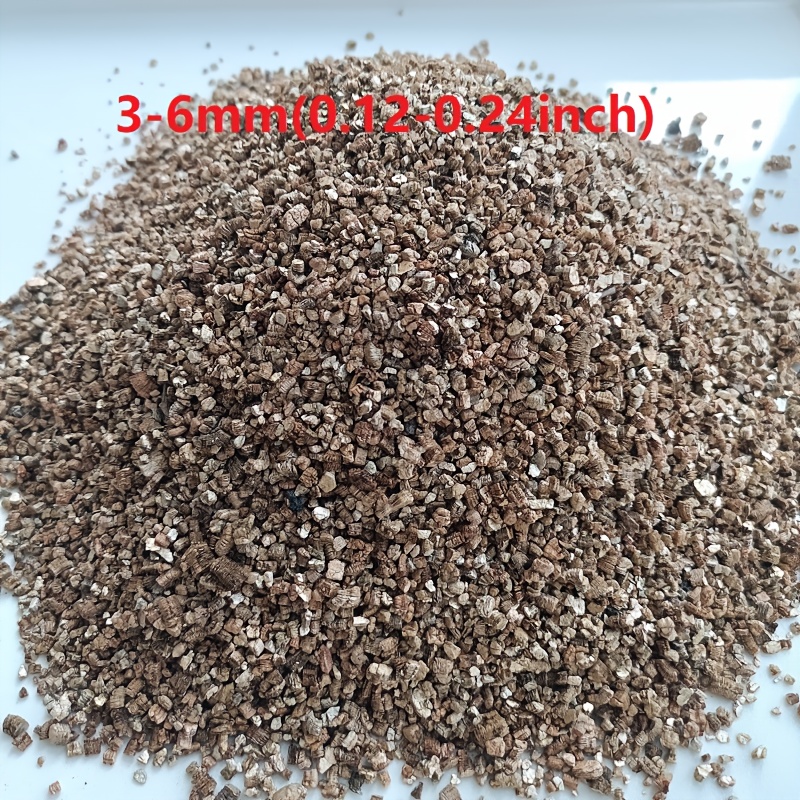 Vermiculite 2/3L in Sacchetto - Tappetino per Incubazione Rettili (Uova di Serpente/Uova di Tartaruga) & Riempitivo Leggero per Giardinaggio | Materiale Naturale Traspirante | Pietra Decorativa per Giardino Bonsai | Accessorio per la Schiusa