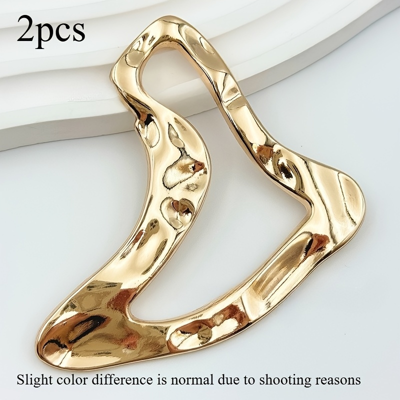TEMU 2 sujetadores decorativos de U, adecuados para bolsos, calzado y ropa, ideales para trajes de baño y bikinis