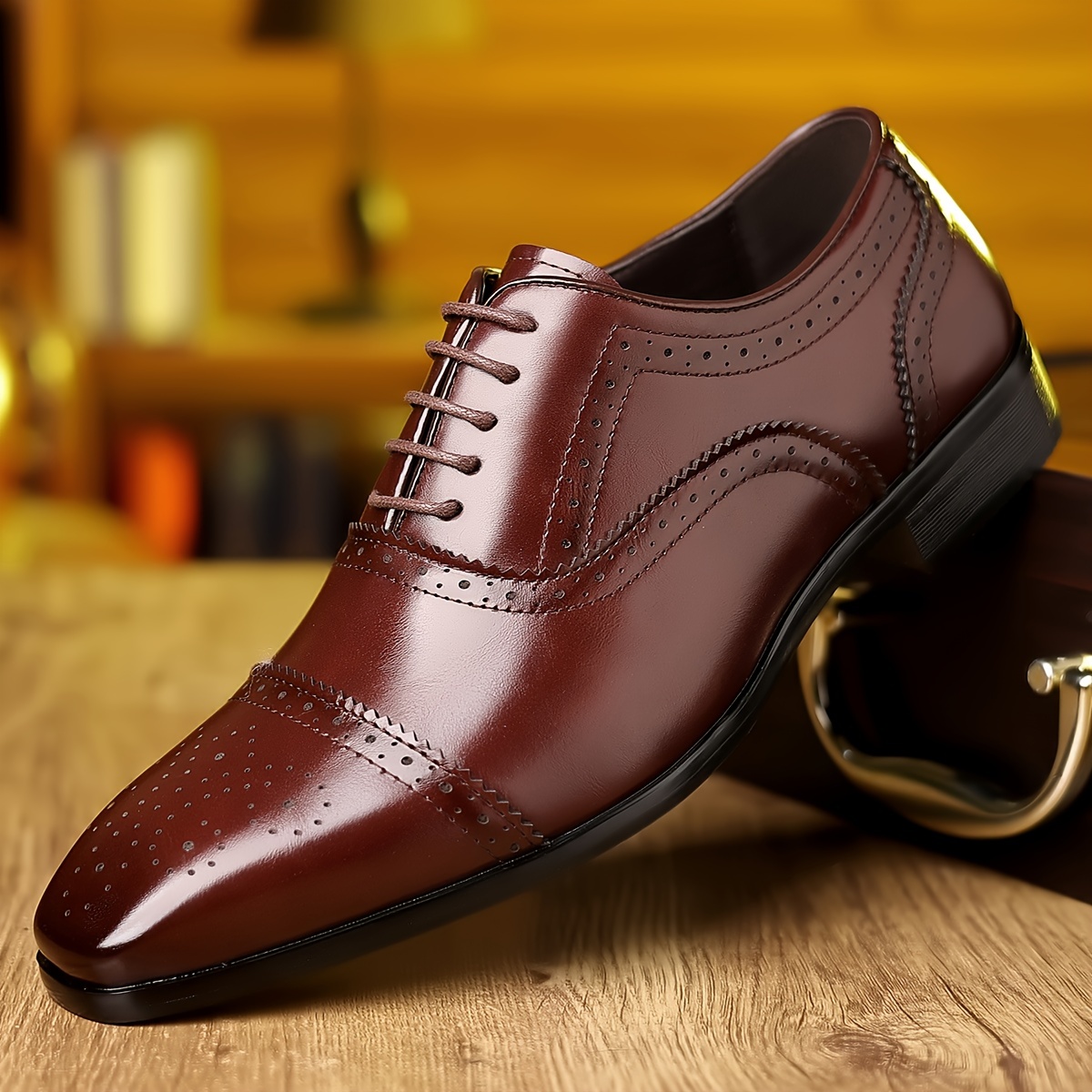 5659 Chaussures de costume uniformes pour hommes