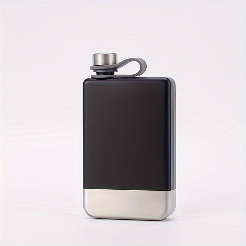 TEMU 1 da 270ml (9Oz) , portatile, in acciaio inossidabile 304, piccolo, da , per esterni, personalizzato, , da campeggio, per vino portatile