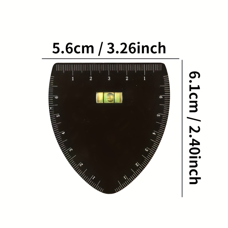 1pc Eyebrow Shape Template, Auxiliary Ruler, Reusable Eyebrow Template Tool, Fast And Accurate Styling, Suitable For Home Makeup Positioning Eyebrow Ruler, Eye Makeup Tool Accessories