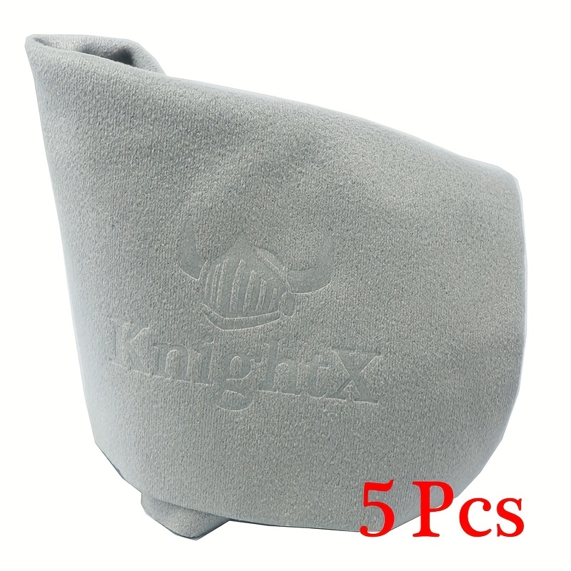 TEMU Knightx Deer Skin & Microfiber Chamois Cloth - Professional Cleaning Cloth Suitable For Eyeglasses, Phone Screens, Dslr Lenses - Scratch-resafe,